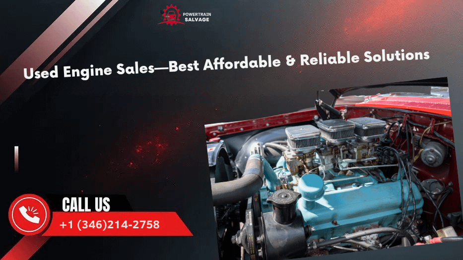 Used Engine Sales—Best Affordable & Reliable Solutions