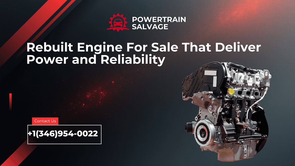 Rebuilt Engine For Sale That Deliver Power and Reliability