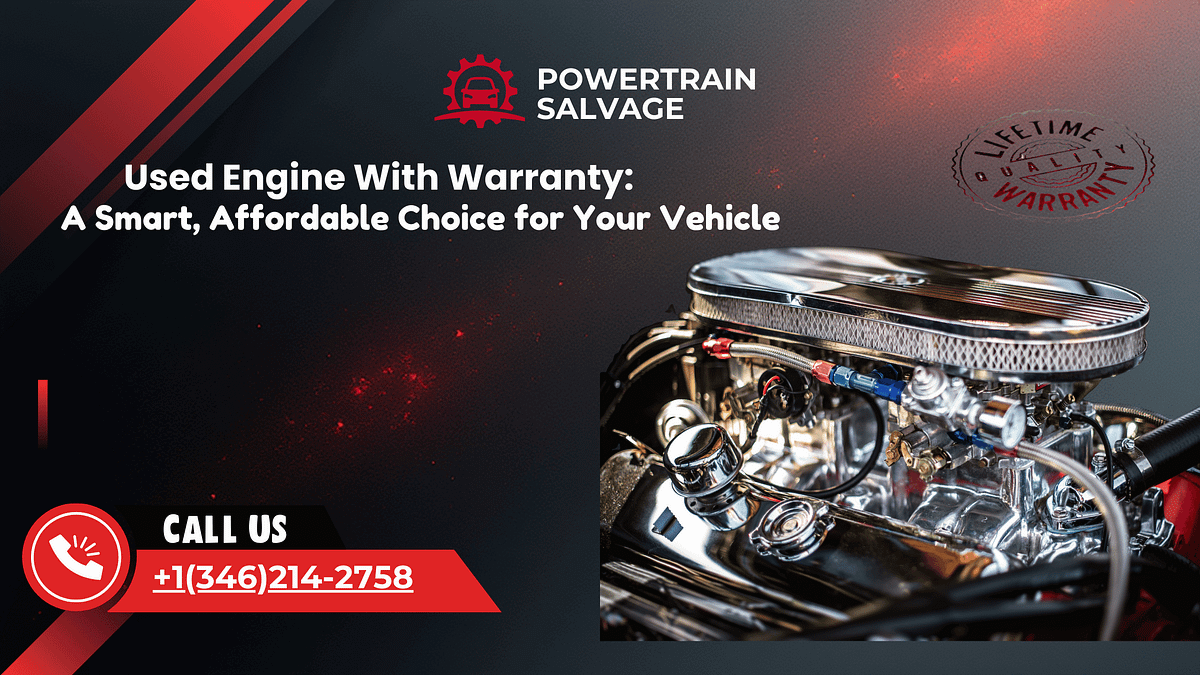 Used Engine With Warranty_ A Smart, Affordable Choice for Your Vehicle